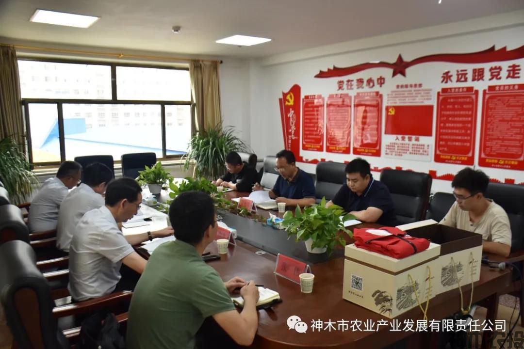 市委副书记蔡文东同志专题考察调研农投工作