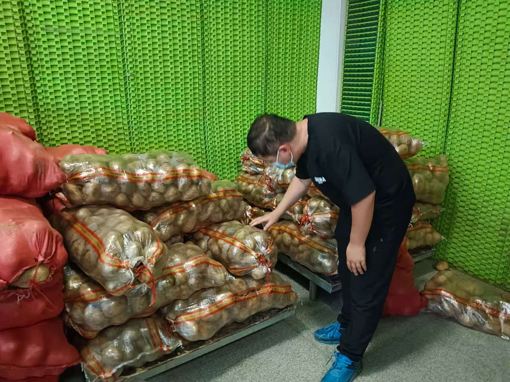 沃野践初心 先锋映农心  —神木农投“食材安全先锋岗”武涛